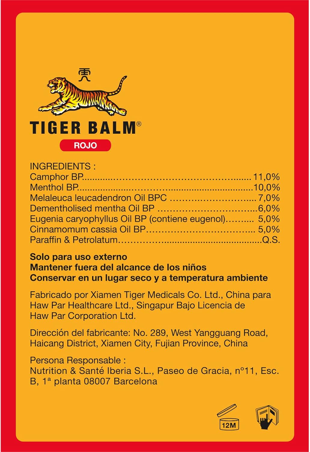 Baume du tigre